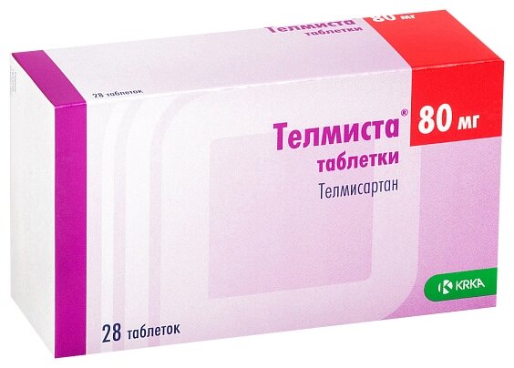 Телмиста (таб. 80мг №28)