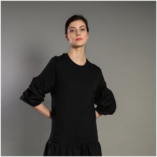 Платье OLGA KOLVAKH, размер 44, черный
