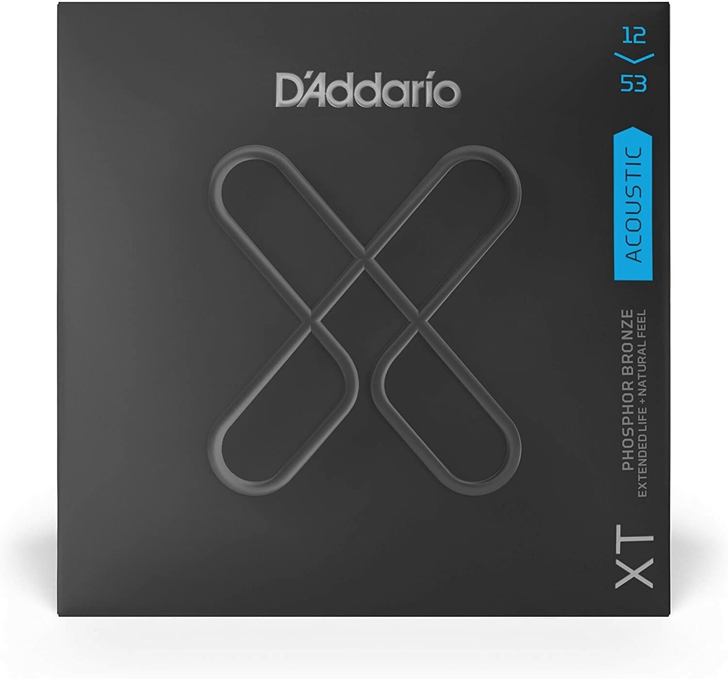 Струны для акустической гитары D'addario XTAPB1253 12-53