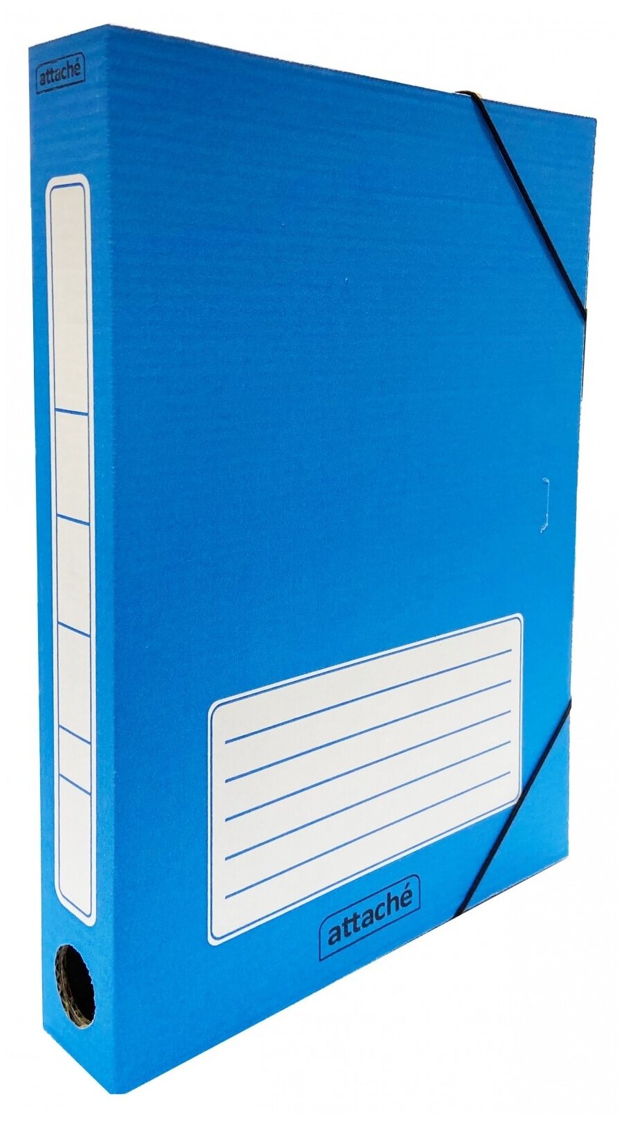 Короб архивный Attache на резинке, 45 мм, синий