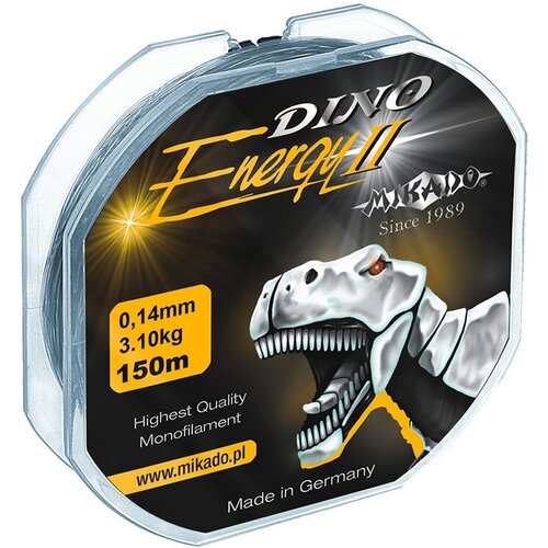 mikado леска dino energy 150м 0 32мм 11 5кг арт zga 032 Mikado, Леска Dino Energy, 150м, 0.32мм, 11.5кг, арт. ZGA-032