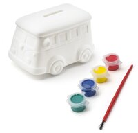 Копилка-раскраска Автобус (DIY013)