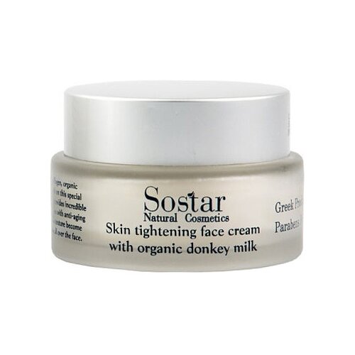 Купить Sostar Natural Cosmetics Подтягивающий крем для лица с молоком ослицы, 50 мл