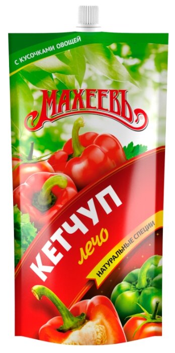 Кетчуп Махеевъ Лечо с кусочками овощей