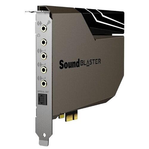 внешняя звуковая карта creative sound blaster x4 hi res 24bit 192khz черный Звуковая карта Creative PCI-E Sound Blaster AE-7 (Sound Core3D) 5.1 Ret