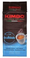 Кофе молотый Kimbo Decaffinato вакуумная упаковка 250 г