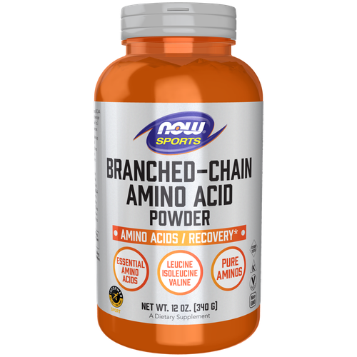 NOW Foods BCAA Branched Chain Amino Acid Powder 340 гр now foods sports bcaa blast натуральная малина 600 г 21 16 унции