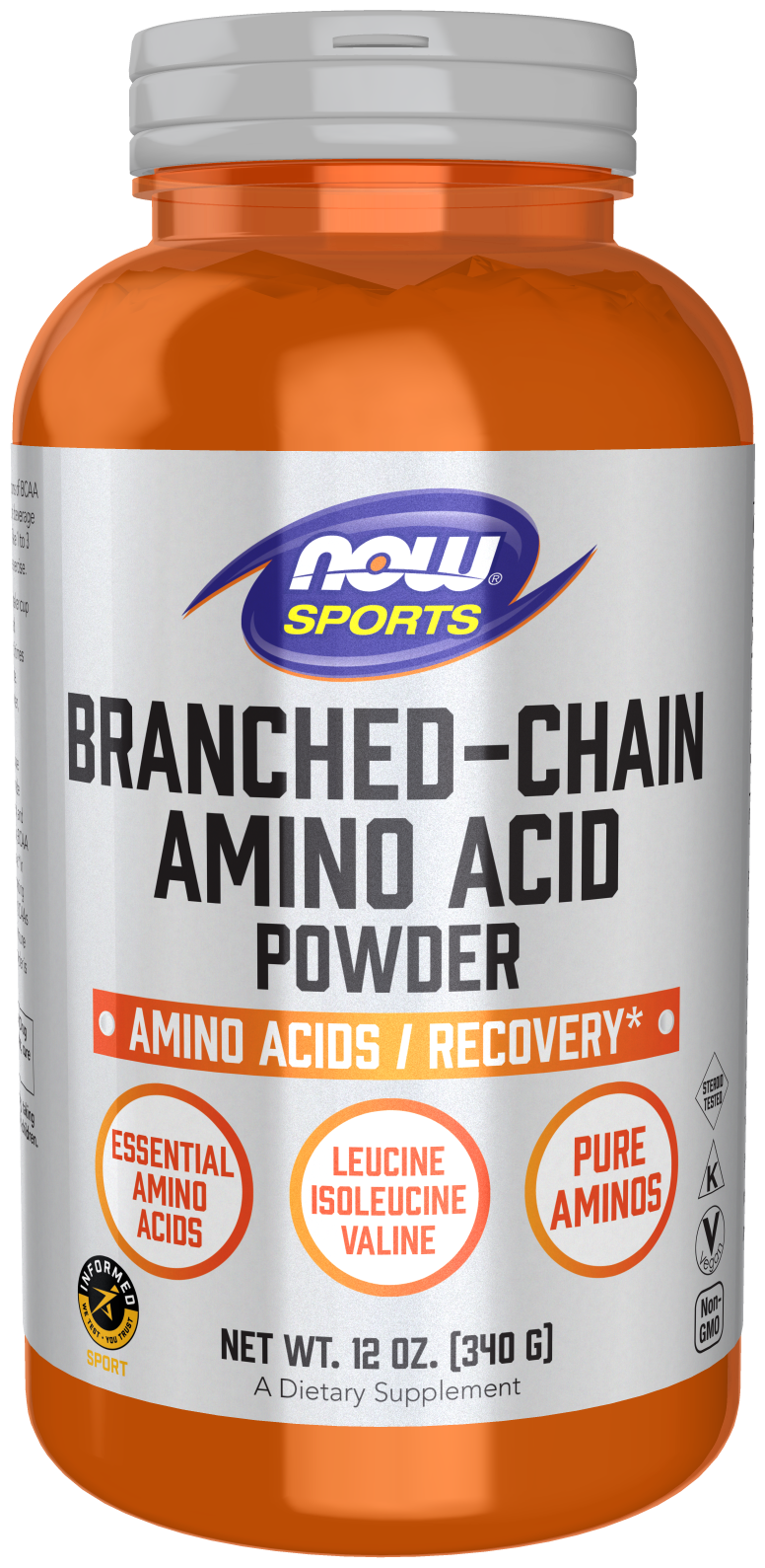 NOW FOODS BCAA Powder (Branched-Chain Amino Acid) 340 г (Now Foods)