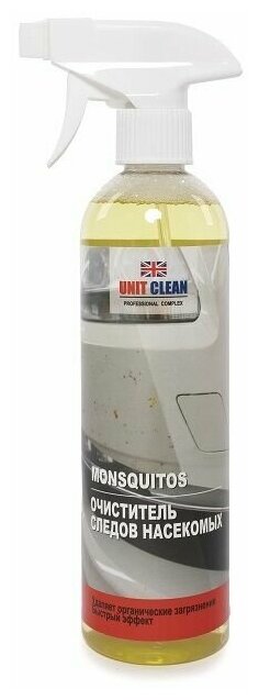 Средство-очиститель для удаления следов насекомых триггер 500 мл Unit Clean