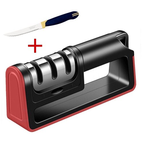 Точилка для ножей+кухонный нож