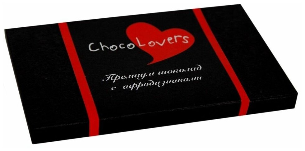 Шоколад с афродизиаками ChocoLovers - 20 гр.
