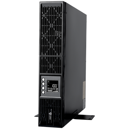 аксессуар cyberpower источник бесперебойного питания ups online 10000va 10000w usb rs 232 dry epo snmp cloudcard 4 iec с13 4 iecc19 terminal UPS Сайбер Электро ЭКСПЕРТ-2000Р Онлайн, Стойка/Напольный 2000ВА/1800Вт. USB/RS-232/SNMP Slot/EPO (8 IEC С13) (12В /9Ач. х 4)