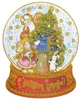 Наклейка интерьерная Феникс Present Письмо Деду Морозу 35 x 43 см