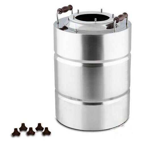 Перегонный куб Добровар нержавейка с отверстием 17 л без фланца 506000₽