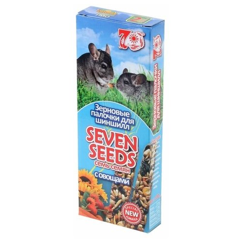 Палочки Seven Seeds special для шиншилл, овощи, 2 шт, 100 г