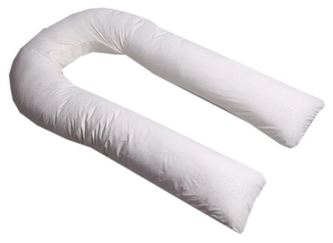 Подушка Body Pillow для беременных U холлофайбер, с наволочкой