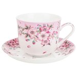 Best Home Porcelain Чайная пара ''Яблоневый цвет'' 450 мл (подарочная упаковка) - изображение