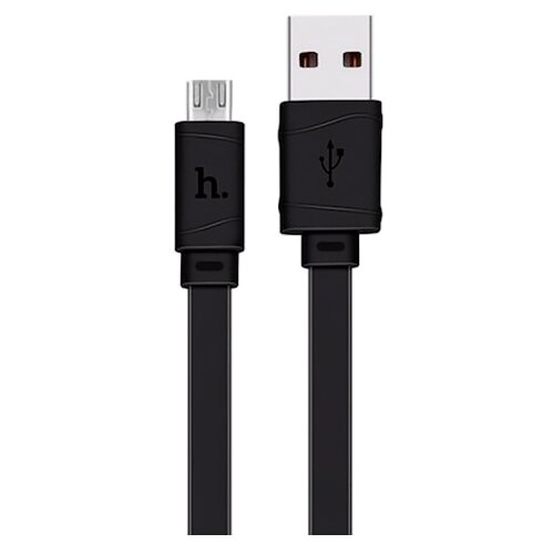 фото Кабель Hoco X5 Bamboo USB - microUSB 1 м черный