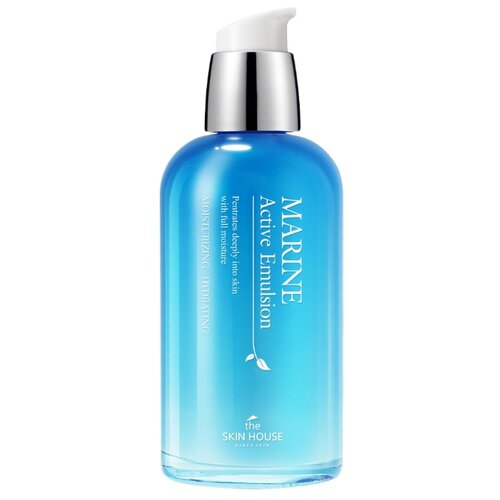 фото The Skin House Marine Active Emulsion Эмульсия для лица с морской водой и керамидами, 130 мл