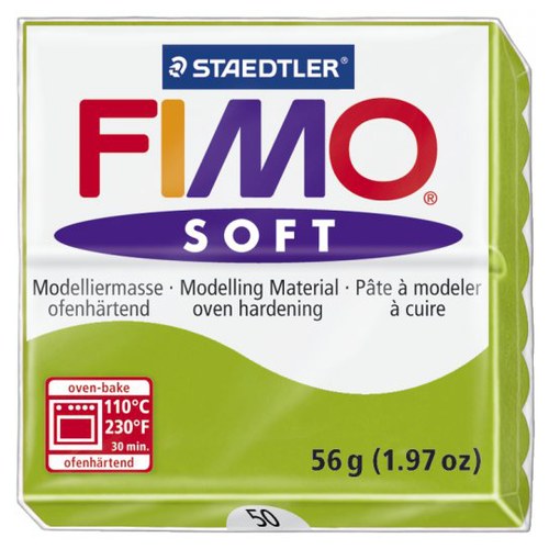 Полимерная глина FIMO Soft полимерная глина 57 г 8020-50 светло-зеленый