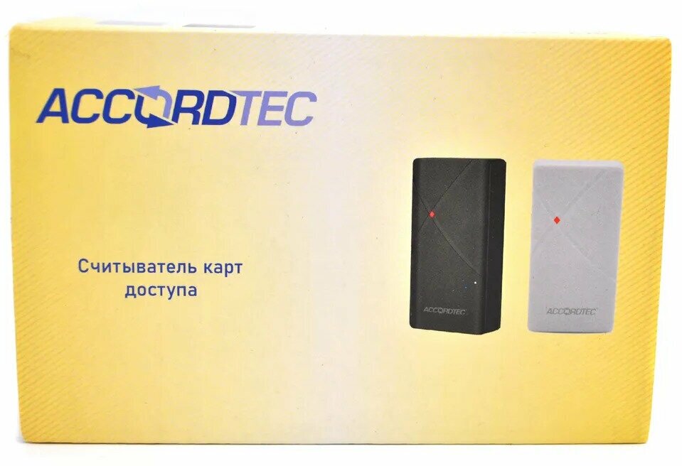 Accordtec Считыватель Accordtec AT-PR500EM GR (накладной EM-Marine серый IP68 Wiegand)