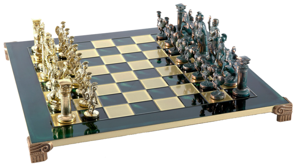 Шахматный набор Manopulos "Греко-Романский Период" (28х28)