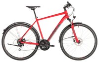 Горный гибрид Cube Nature Allroad (2019) red/grey 58 см (требует финальной сборки)