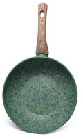 Сковорода-вок Fissman Malachite 4315 28 см, зеленый