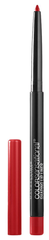 Maybelline New York карандаш для губ Color Sensational, 80 огненно красный