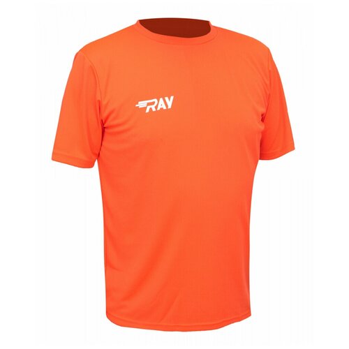 Футболка RAY, размер 44, оранжевый куртка ray размер 44 черный оранжевый