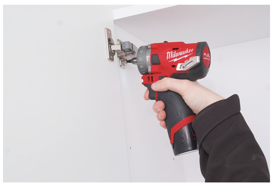 Субкомпактная ударная дрель MILWAUKEE M12 FUEL FPDXKIT-202X, кейс, 12 В, 2 АКБ 2 Ач, - фото №11