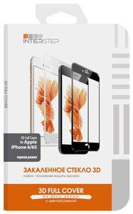 Фото Защитное стекло INTERSTEP 3D Full Cover для Apple iPhone 6/6S