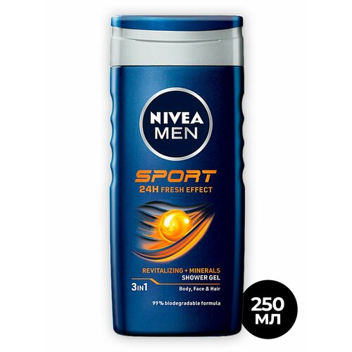 Гель для душа Nivea MEN Спорт 250 мл