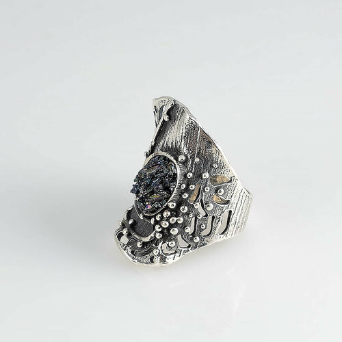 Кольцо Milana Silver, серебро, 925 проба, размер 18, серебристый