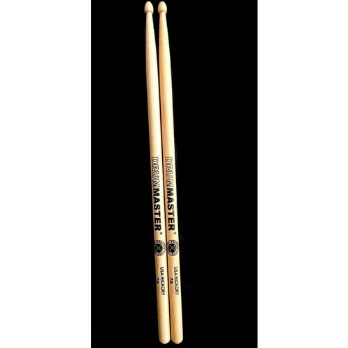 DRUMMASTER 7A American Hickory — Барабанные палочки барабанные палочки drummaster 7a american hickory 7a