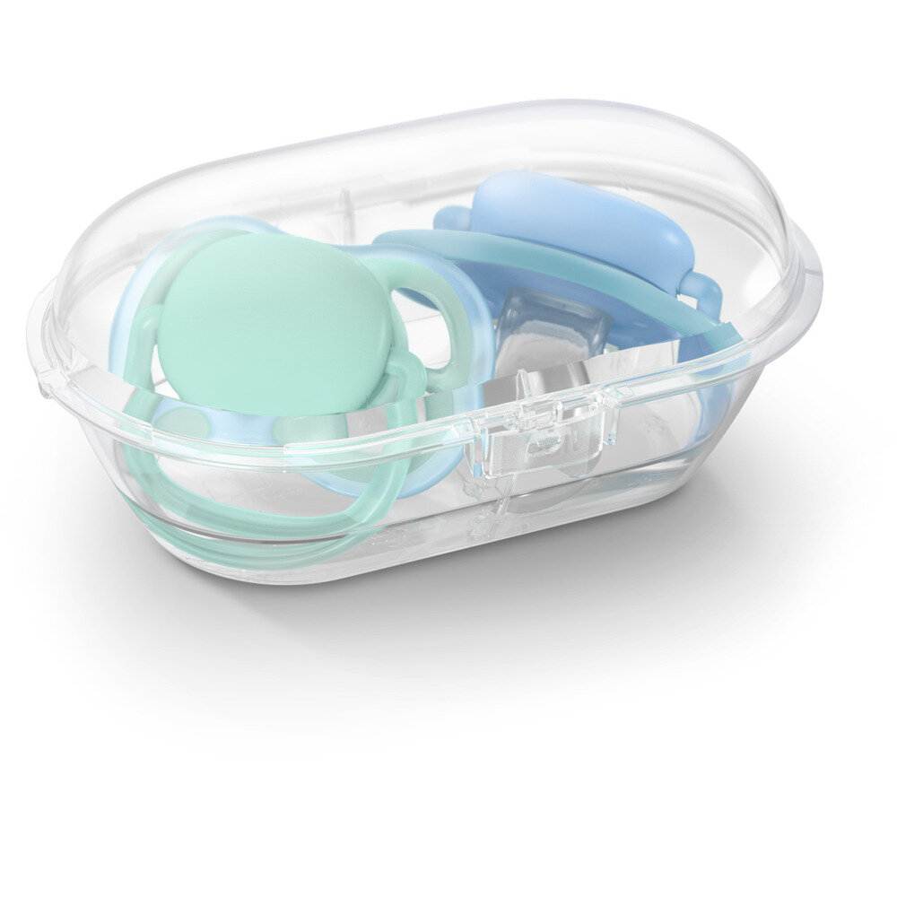 Пустышка Philips Avent Ultra Air SCF345/22 для девочек с рисунком силикон, 6-18 мес - фото №18