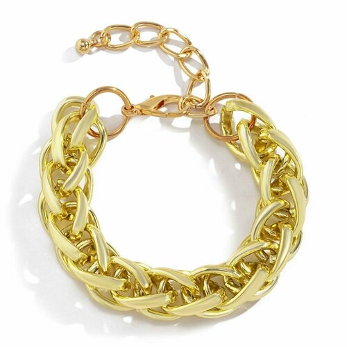 Браслет-цепочка Grande Stella, размер 20.5 см., золотой