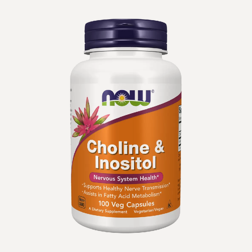 Изображение товара Капсулы NOW Choline & Inositol, 100 шт.