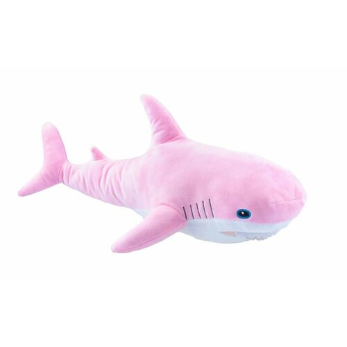 Мягкая игрушка Акула Блохея 100 см, розовый