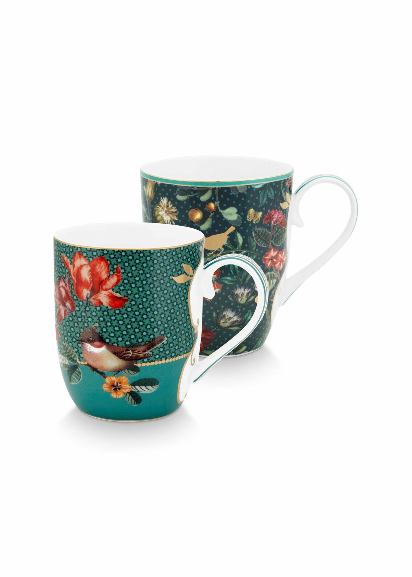 Набор из 2-х маленьких кружек Pip Studio Winter Wonderland, WW.51.002.333, 145 мл