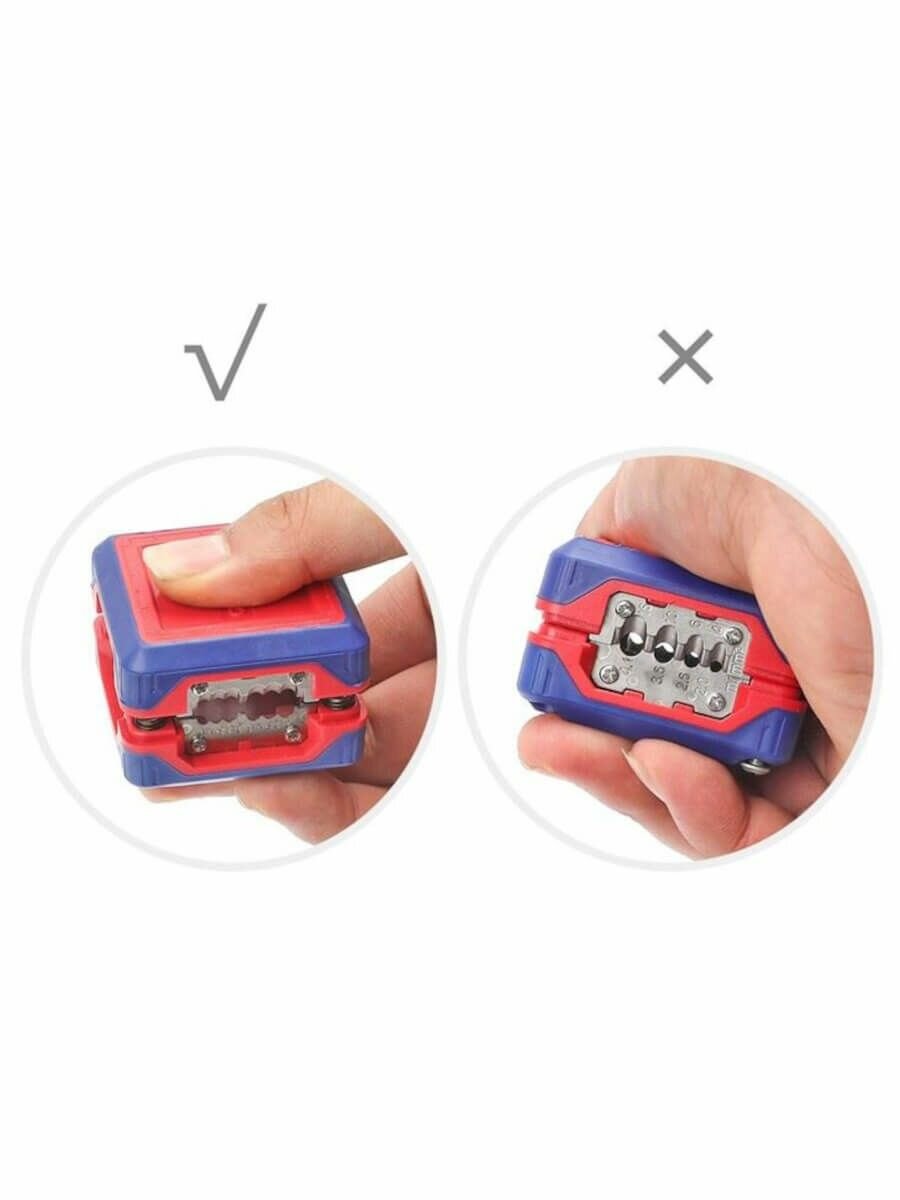 Инструмент для зачистки проводов WORKPRO WP291010 — фото 4