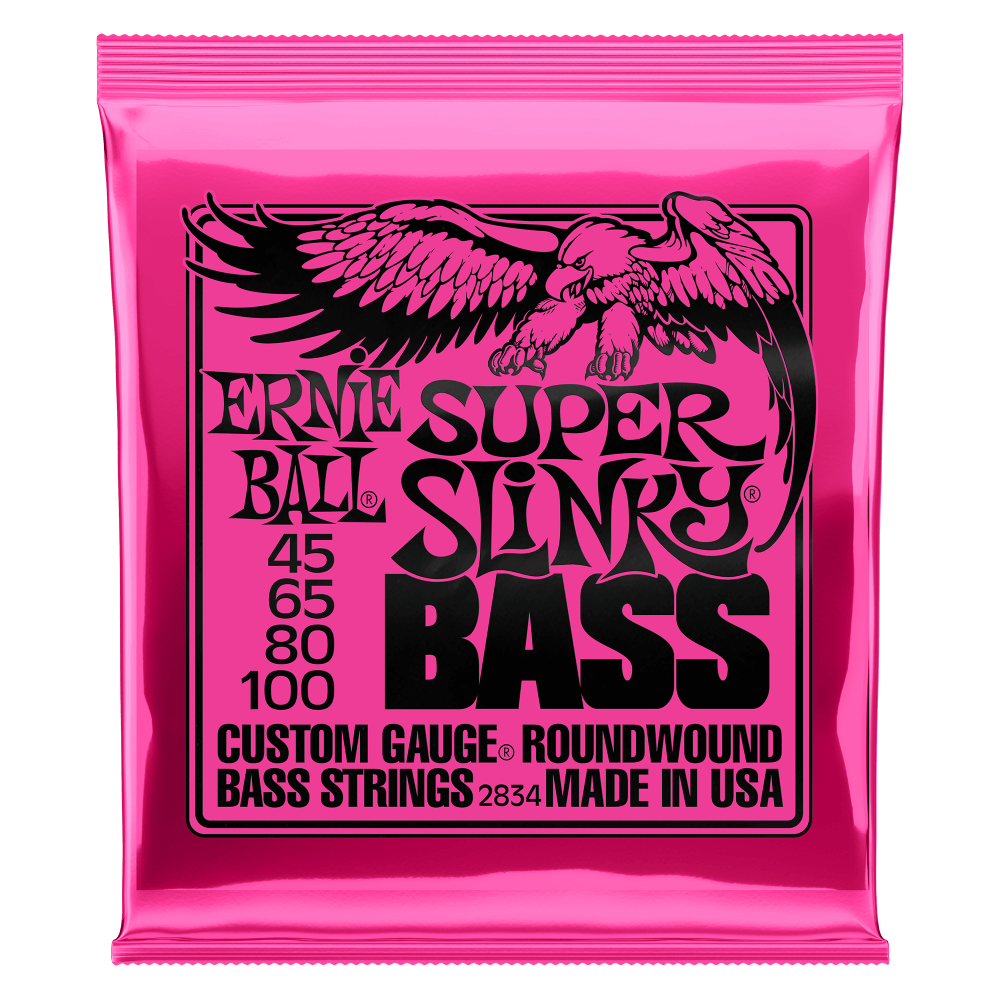 Ernie Ball Струны Ernie Ball Super Slinky Bass 45-100 (2834)