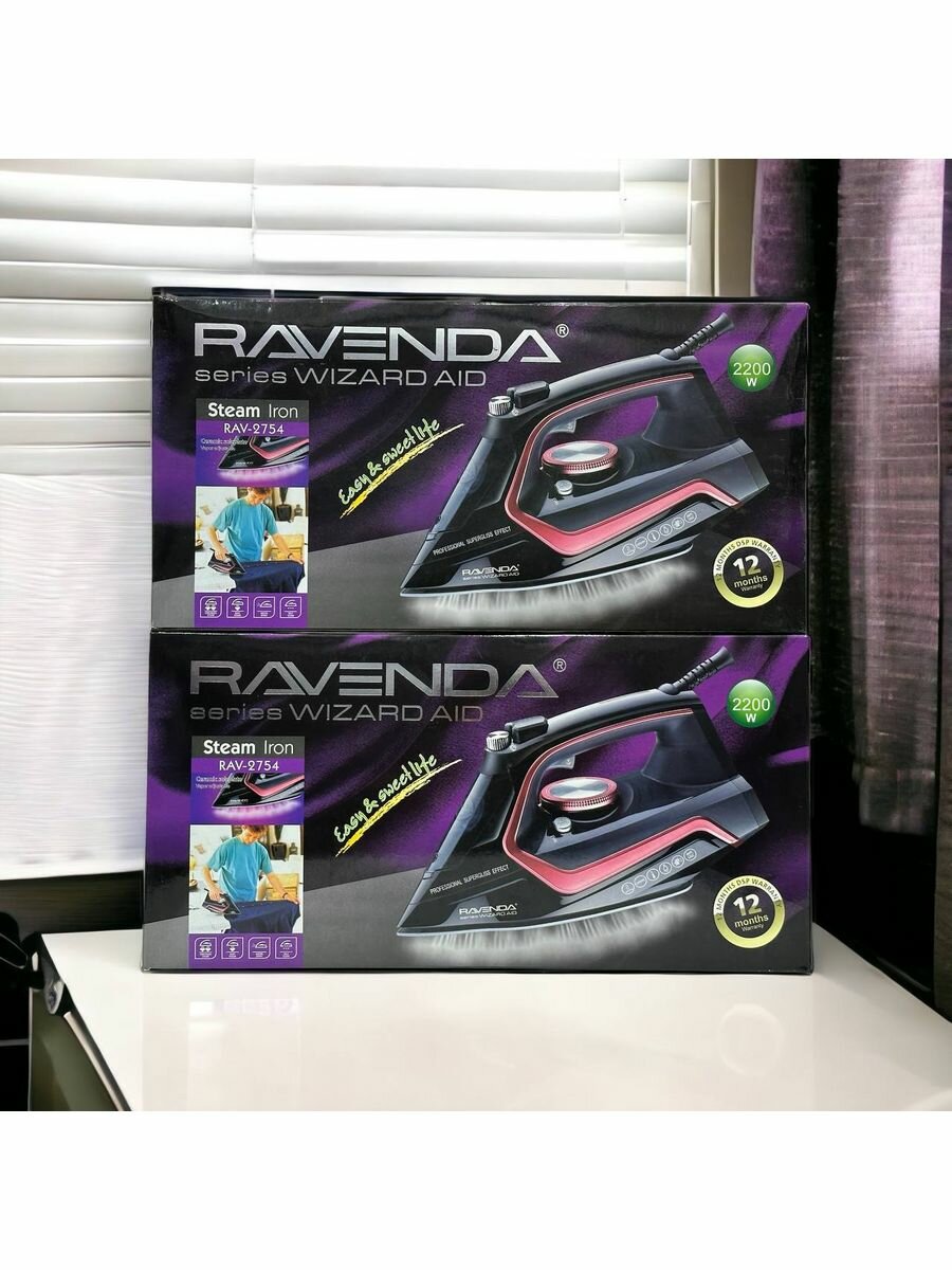 фото Утюг электрический керамический Ravenda