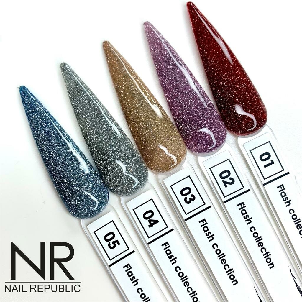 Гель-лак Nail Republic Flash Collection №004, 10 мл