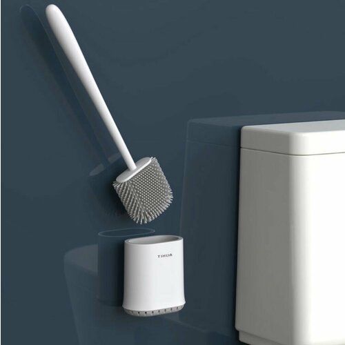 Настенный ершик для унитаза компактный вариант TIHUA