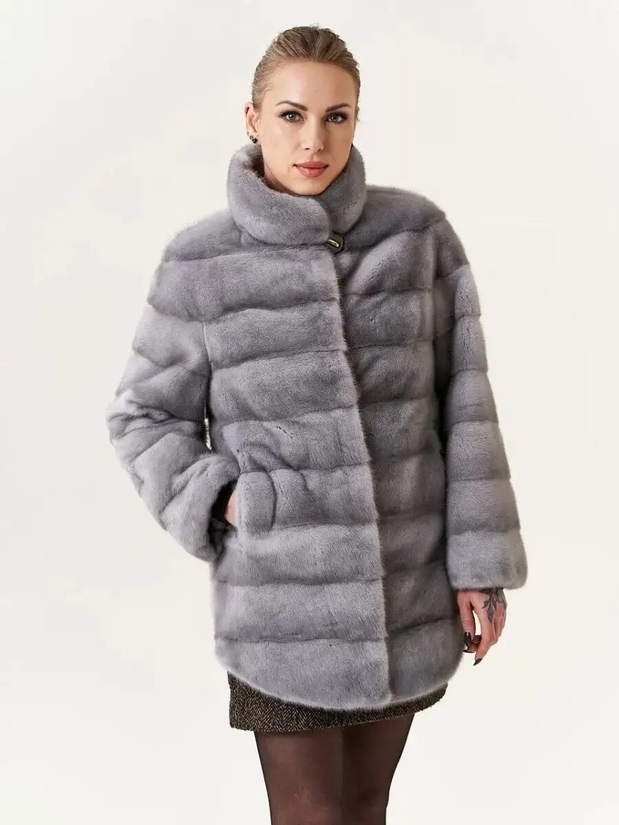 Полушубок Золото Вятки Кировская Меховая Фабрика Осень - Зима 2025