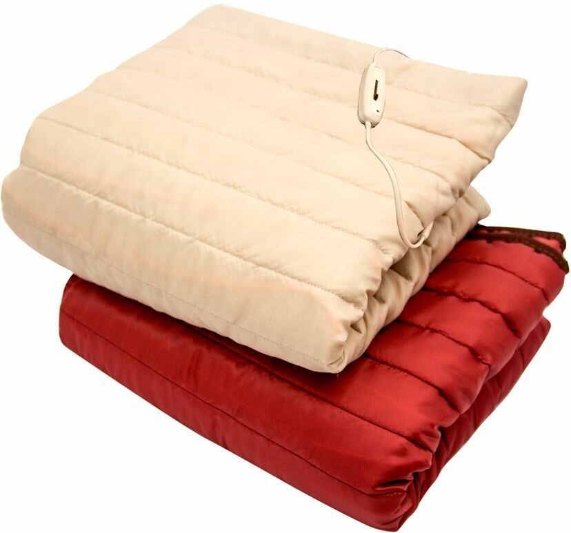 Грелка бртз Электроодеяло гэмр 8-60-01 (1500х700) (16с250) красный/бежевый