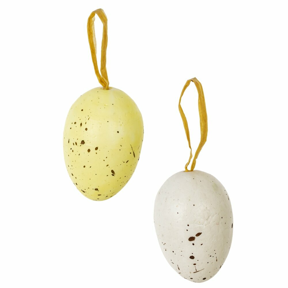 Набор из 6-ти изделий декоративных подвесных "Яйцо" (3,5*6), L6 W4 H25 см