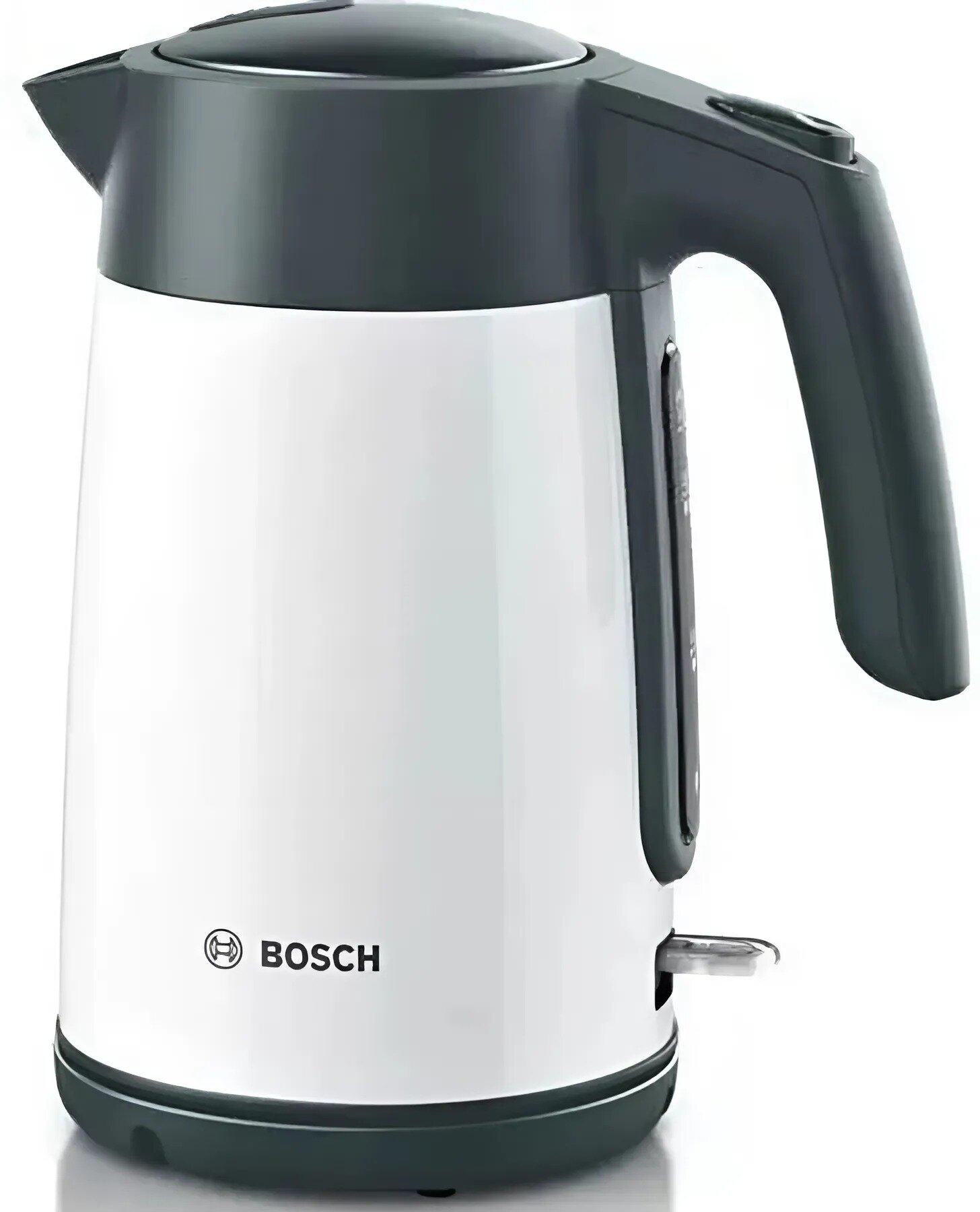 Чайник электрический Bosch TWK7L461 объем 1.7л, мощность 2400Вт, цвет белый/черный