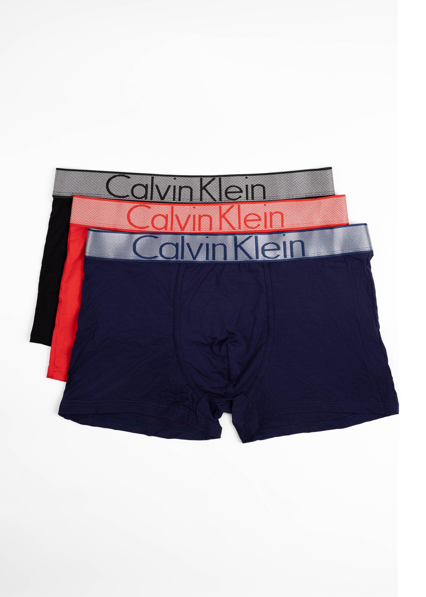 Трусы CALVIN KLEIN, комплект из 3 шт., размер 46, разноцветный — фото 1